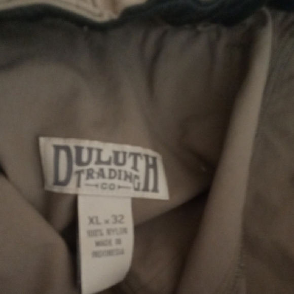 Duluth Trading Co  Fire Hose Brown  Cargo Pants Relaxed Fit Gorepcore Mens 32 - Picture 4 of 9